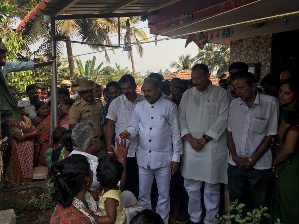 ದೀಪಕ್ ಮನೆಗೆ ಮೊಯ್ದಿನ್ ಬಾವಾ, ಐವನ್ ಭೇಟಿ